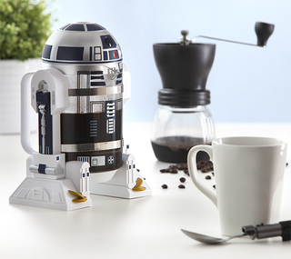 Illustration for article titled The Best Part of Waking Up Is This R2-D2 Coffee Press